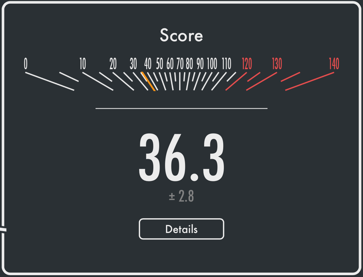 Score Ios スマホのSpeedoMeter3.1 スコア: iPhone 16 – JE1SGH IPv6 Priority BLOG